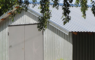repairing Tyberton metal garage roofing